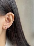  14K Essential Slim Hoops (4 size S, M, L, XL) 
