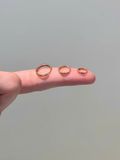  14K Basic Plain Hoop (3 size) 