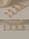  14K Square Cubic Piercing (4 sizes) 