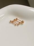  14K Gold Ball Piercing (5 size) 
