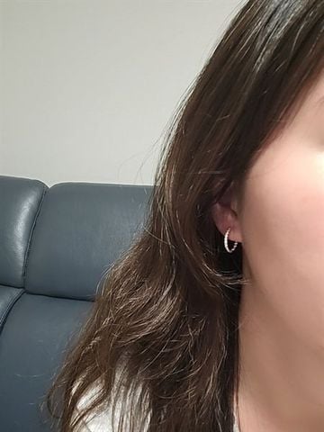  14K Inside-Out Stellar Hoops (L) 