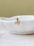 14K Cute Ribbon Drop Piercing 