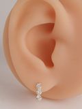  14K Dazzling Trio Cubic Piercing 