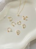  14K Pearl C type piercing (4 size) 