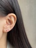  14K Simple pearl piercing (8 size) 