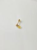  14K Color Cubic Drop Piercing 