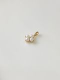  14K Petal Pearl Necklace 
