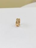  14K Golden Wave Pendant 