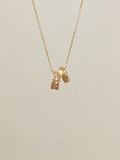 14K Golden Wave Pendant 