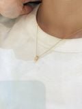  14K Golden Wave Pendant 