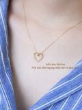  14K Versatile Heart Necklace 