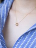 14K Golden Wave Necklace 