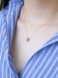  14K Golden Wave Necklace 