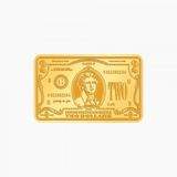  2 Đô La Vàng 24K 9999 (0.2g) – Lá Bùa May Mắn & Tài Lộc 