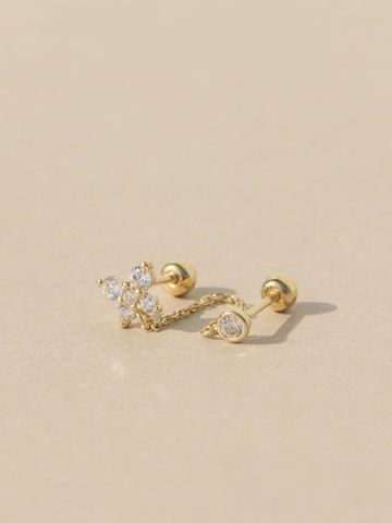  14k Navillera Dou-piercing 