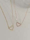  14K Pure Romance Heart Necklace 