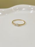  14K Marquise Petal Ring 