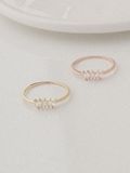  14K Marquise Tiara Ring 