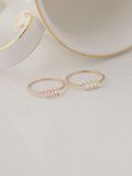  14K Marquise Tiara Ring 