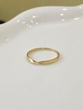  14K Gentle Twist Ring 