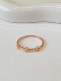  14K Trio Knot Ring 