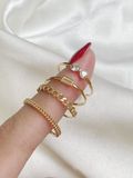  14K Golden Dew Drop Ring 