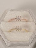  14K Petite Leaflet Ring 