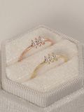  14K Petite Leaflet Ring 