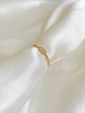  14K Petite Baguette Ring 