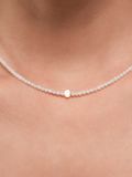 14K Freshwater Pearl Smile Necklace 