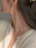  14K Lucky Clover Cubic Necklace 