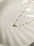  14K 6 Prong Cubic necklace (3 size) 