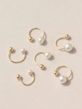  14K Pearl C type piercing (4 size) 