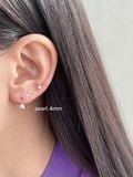  14K Pearl C type piercing (4 size) 