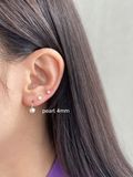 14K Pearl C type piercing (4 size) 