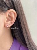  14K Pearl C type piercing (4 size) 
