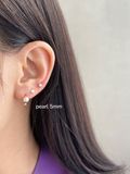  14K Pearl C type piercing (4 size) 