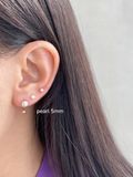  14K Pearl C type piercing (4 size) 
