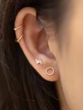  14K Golden Flash Piercing 
