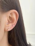  14K Snow Pearl Cubic Piercing 