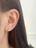  14K Snow Pearl Cubic Piercing 