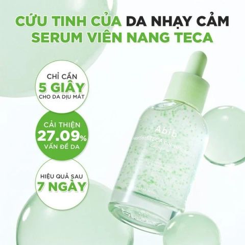  Serum Làm Dịu Da Abib Heartleaf Teca Capsule Calming Drop 50ml 