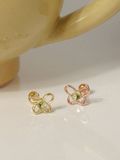  14K Peridot Butterfly Piercing 