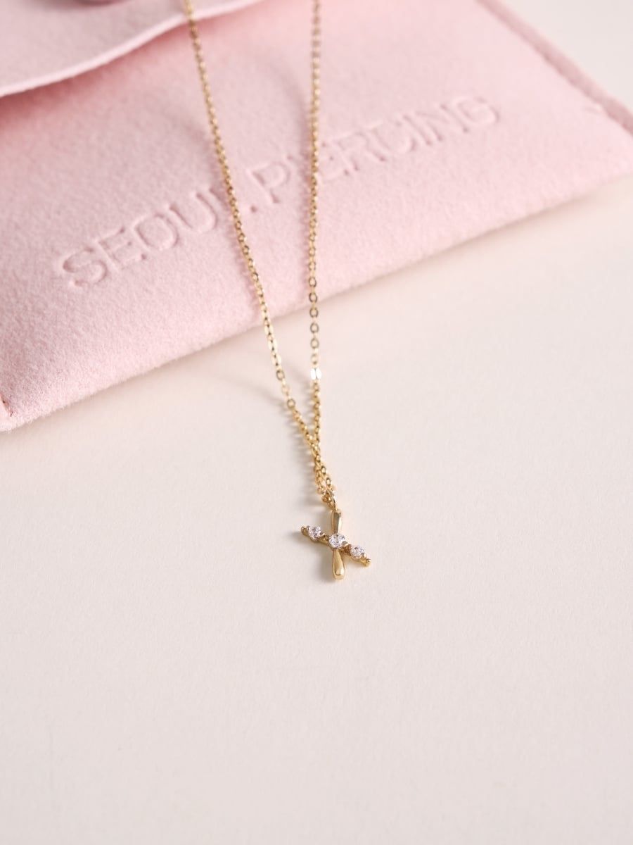  14K Petite Starlight Necklace 