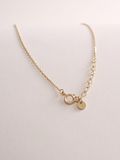  14K Heart Strings Necklace 