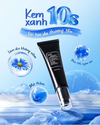  Kem dưỡng da Dear Klairs Midnight Blue Clearing Water Cream 50g 