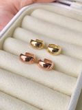  14K Wide Bold Huggies (3 size) 