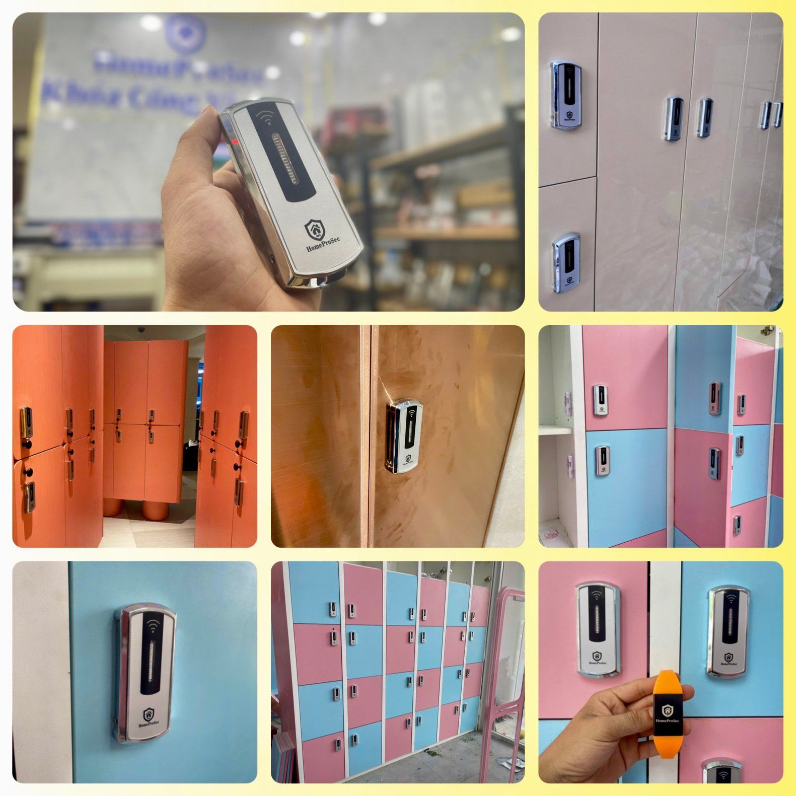  Khóa tủ locker thẻ từ HomeProSec HPS- 1207 