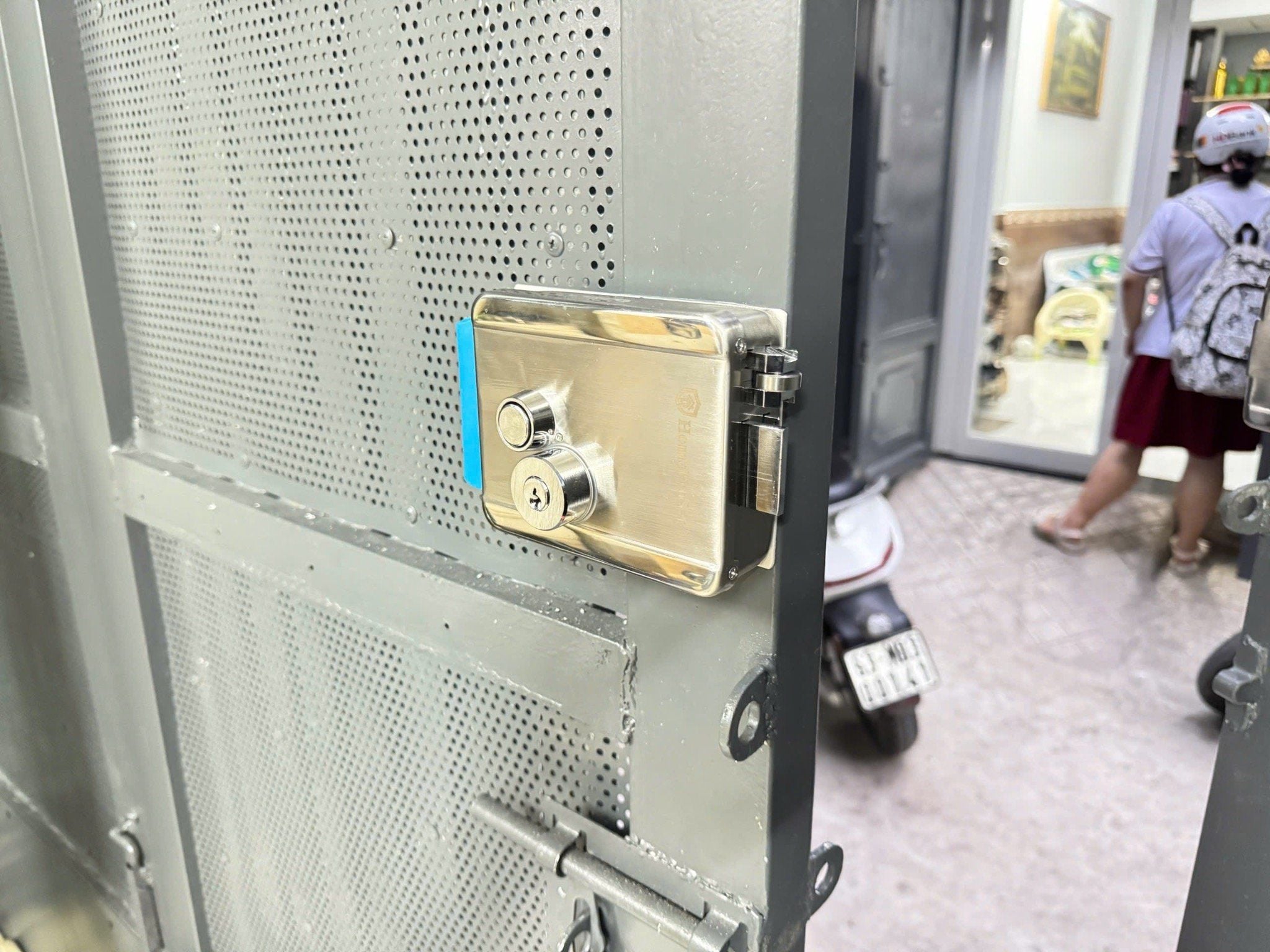  Khóa Cổng Inox điện tử Ngoài trời HPS - SL 091 