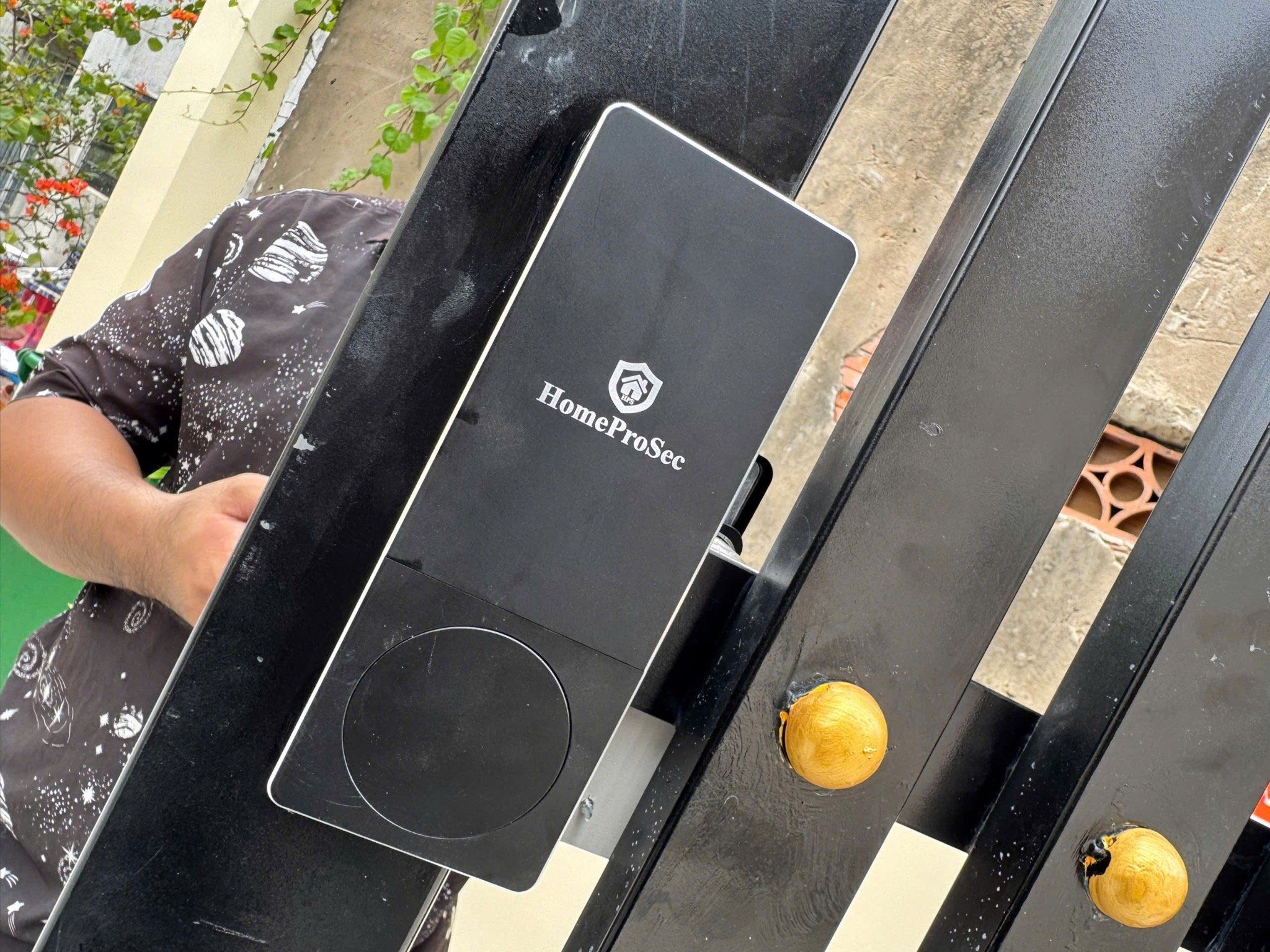  Khóa cổng vân tay inox HPS- SLPLUS SF1P5/ SF2P5 